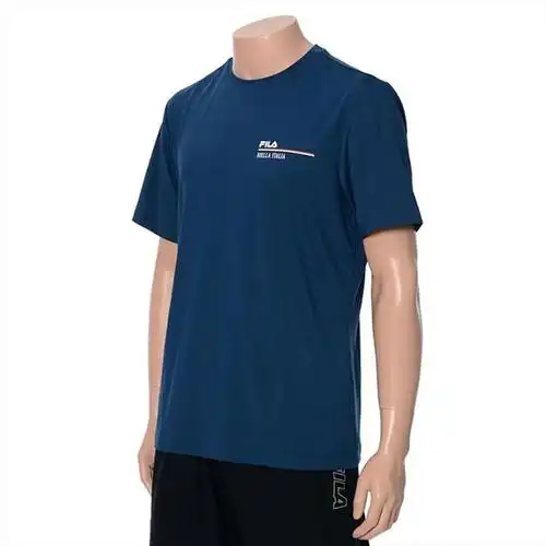 fila 韩国斐乐 男士短袖速干t恤 夏季新款运动健身上衣半袖男 c0 白色