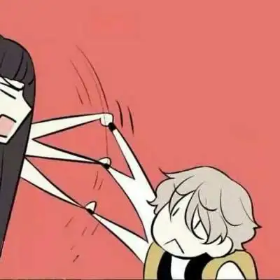 安奈动漫沙雕情侣头像