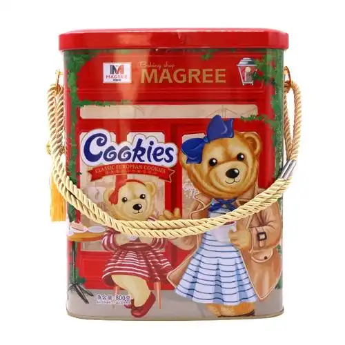 玛格利泰迪小熊曲奇饼干礼盒800克