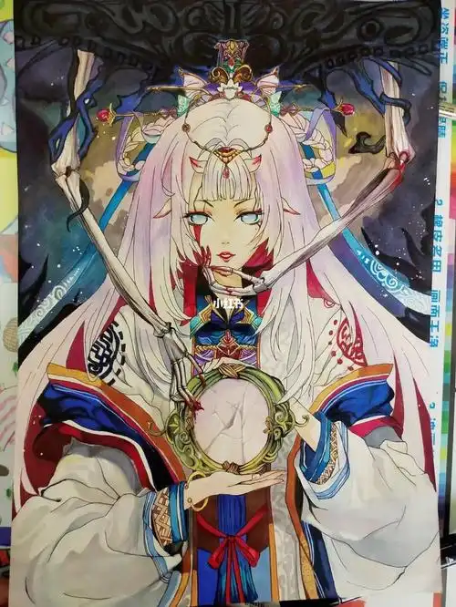 二次元动漫人物手绘小练习_动漫_绘画_手绘_新密市攻略_马克笔_动漫