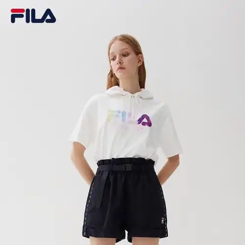 fila斐乐女士短袖2021年夏季新款纯棉透气时尚休闲运动t恤