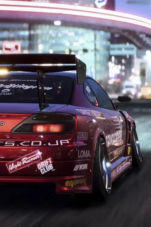 极品飞车20:复仇,日产赛车后视图