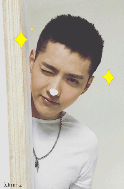 吴亦凡胜诉心情大好!栗子头回归,还是俊朗少年