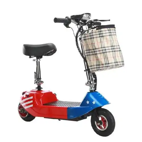 电动车电车迷你型座子续航小型车高续航四季电瓶车超轻电动滑板车