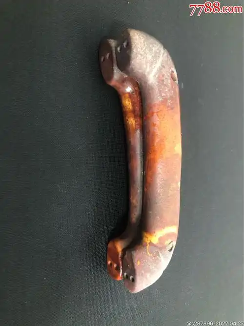 石器时代高古玉玉猪龙挂件广西出水打捞骆越文化时期