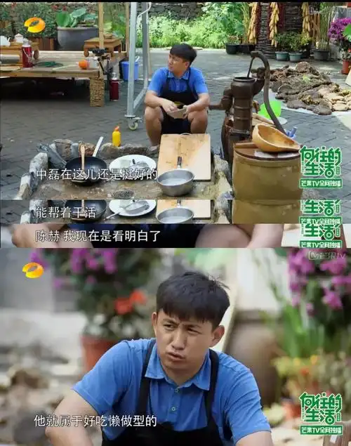 "嘉宾来《向往的生活》不是干活的",可我看到的不是这样吧.