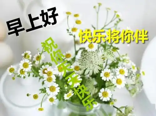 2020最新早晨好问候语动态图片表情 四月漂亮早上好问候祝福语动表情