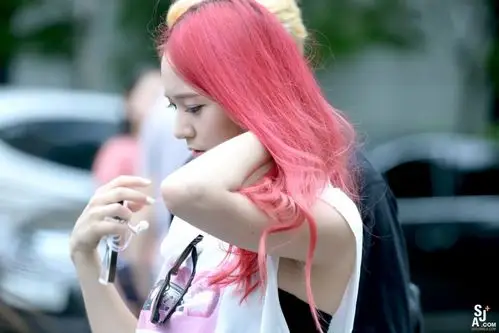 考古郑秀晶红发时期,我觉得好美