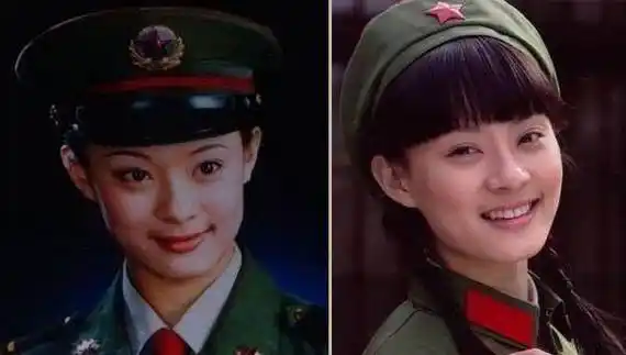 女明星穿上军装英姿飒爽!赵丽颖杨幂殷桃谁最美?_刘涛跟_感觉_文艺兵